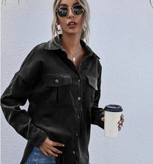 Camisa con botones en contraste