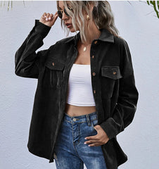 Camisa con botones en contraste