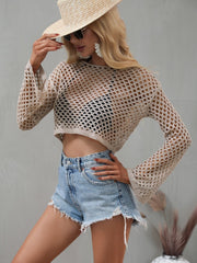 Crochet Net Crop Top