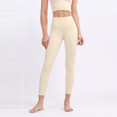 Weiche Fitness-Leggings mit hoher Taille