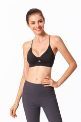 Low Scoop Twist Sports Bra