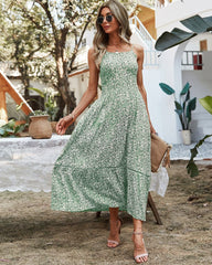 Floral Print Summer Dress