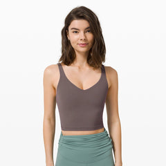 Camiseta sin mangas con escote en V