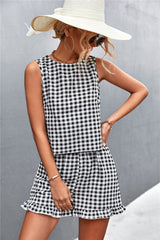 Gingham Print Sommer Koordinaten