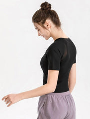 Camiseta activa de contorno