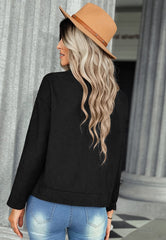 Chaqueta con botones en contraste