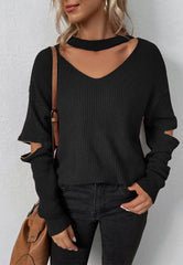 Suéter funcional con mangas con cremallera