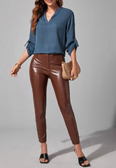 Túnica básica de color liso