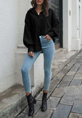 Polo sólido con mangas Bishop