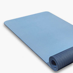 Esterilla de yoga y fitness gruesa y colorida de doble cara (61 cm)