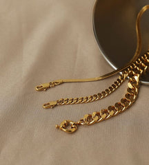 Goldkette Fußkettchen Vielfalt