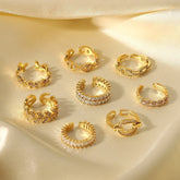 Kristall-Design Goldring Vielfalt