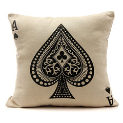 Retro Blatt Leinen Baumwolle Kissen Kissenbezug Home Deco