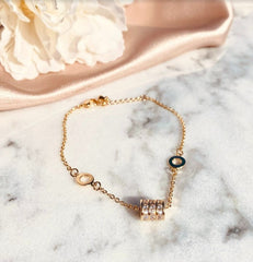 Gold Roller Bracelet