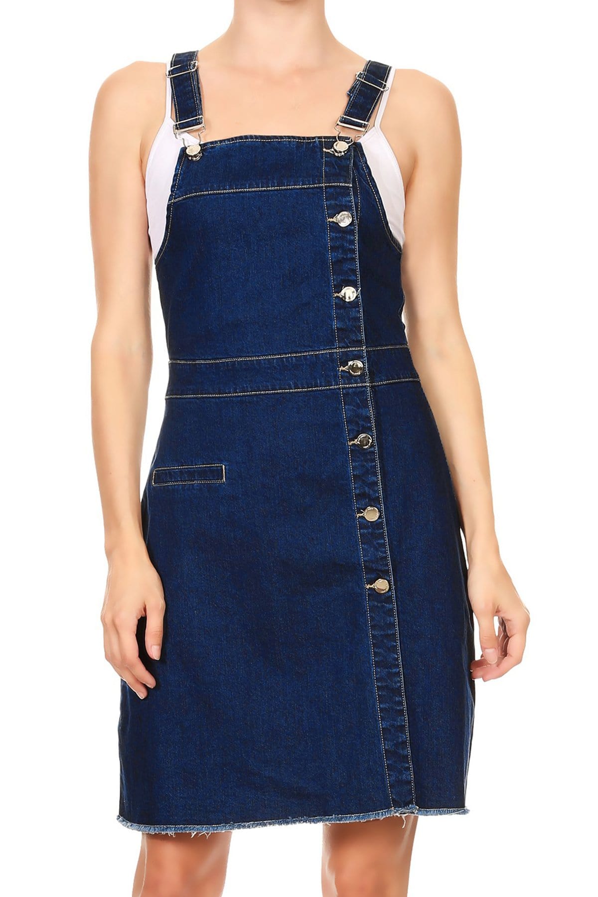 Womens 90s Fashion Adjustable Strap Denim Jean Overall Dress Emes Shop Womens 90s Fashion Adjustable Strap Denim Jean Overall Dress Emes Shop