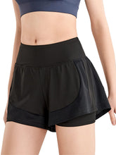 Schnelltrocknende, lockere Laufshorts 2-in-1