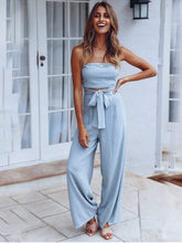 Schicker Jumpsuit mit Bindeband vorne