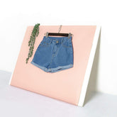 Vintage High Waisted Jean Shorts