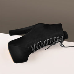 High Block Heel Booties