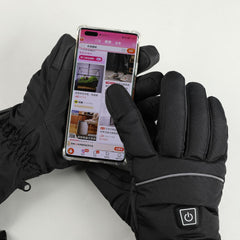 Samt-Wärmedämmung, Dreigang-Temperaturregelung, Touchscreen-Heizhandschuhe