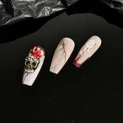 Gothic Halloween Wear Rüstung Dreidimensionale Spinne