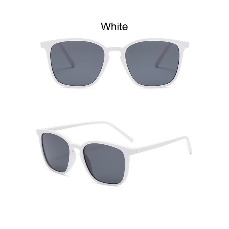 Eckige Cat-Eye-Sonnenbrille im Retro-Stil mit UV400-Schutz