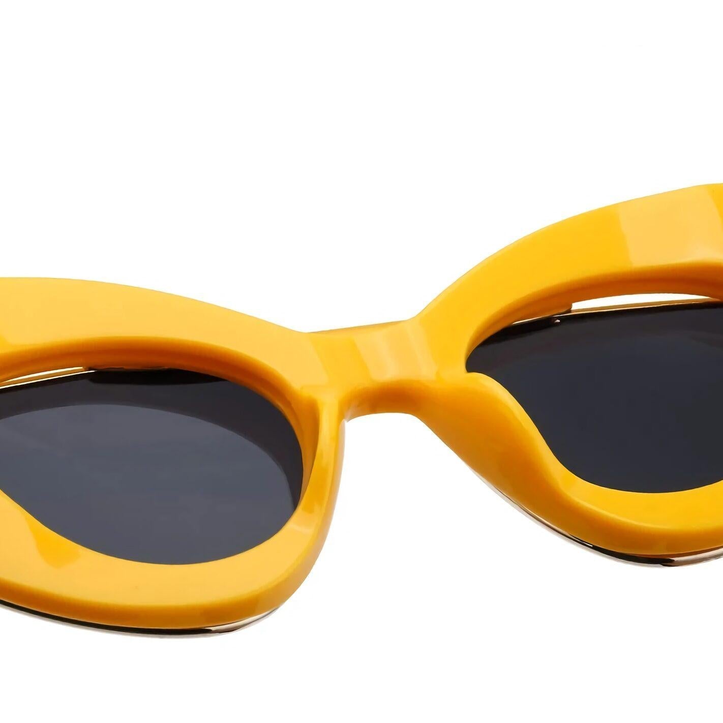 Geometric Double Frame Sunglasses