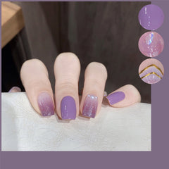 Parche adhesivo luminoso para uñas, duradero y resistente al agua.