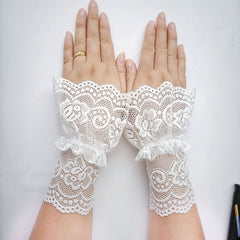 Decoración de puños Mangas cortas Mangas falsas Mangas falsas de lana para niños