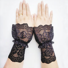 Decoración de puños Mangas cortas Mangas falsas Mangas falsas de lana para niños