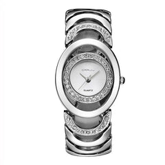 and Elegant Steel Band Diamond Ladies Watch