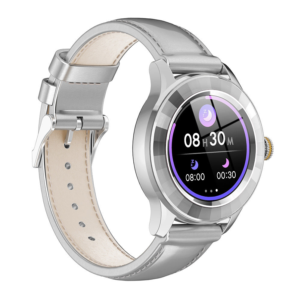 S09 Smart Watch Weiblicher runder Touchscreen Ip67 wasserdichte Anruferinnerung Smart Watch