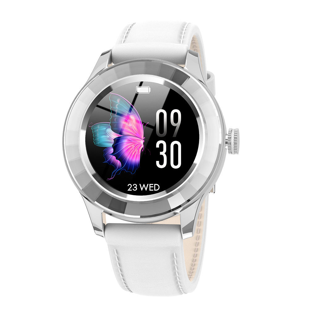 S09 Smart Watch Weiblicher runder Touchscreen Ip67 wasserdichte Anruferinnerung Smart Watch