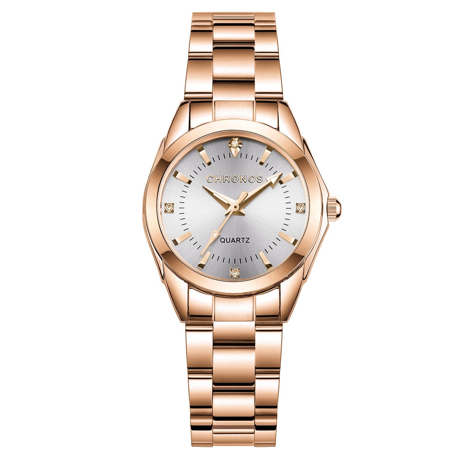 Casual Waterproof Diamond Watch Women