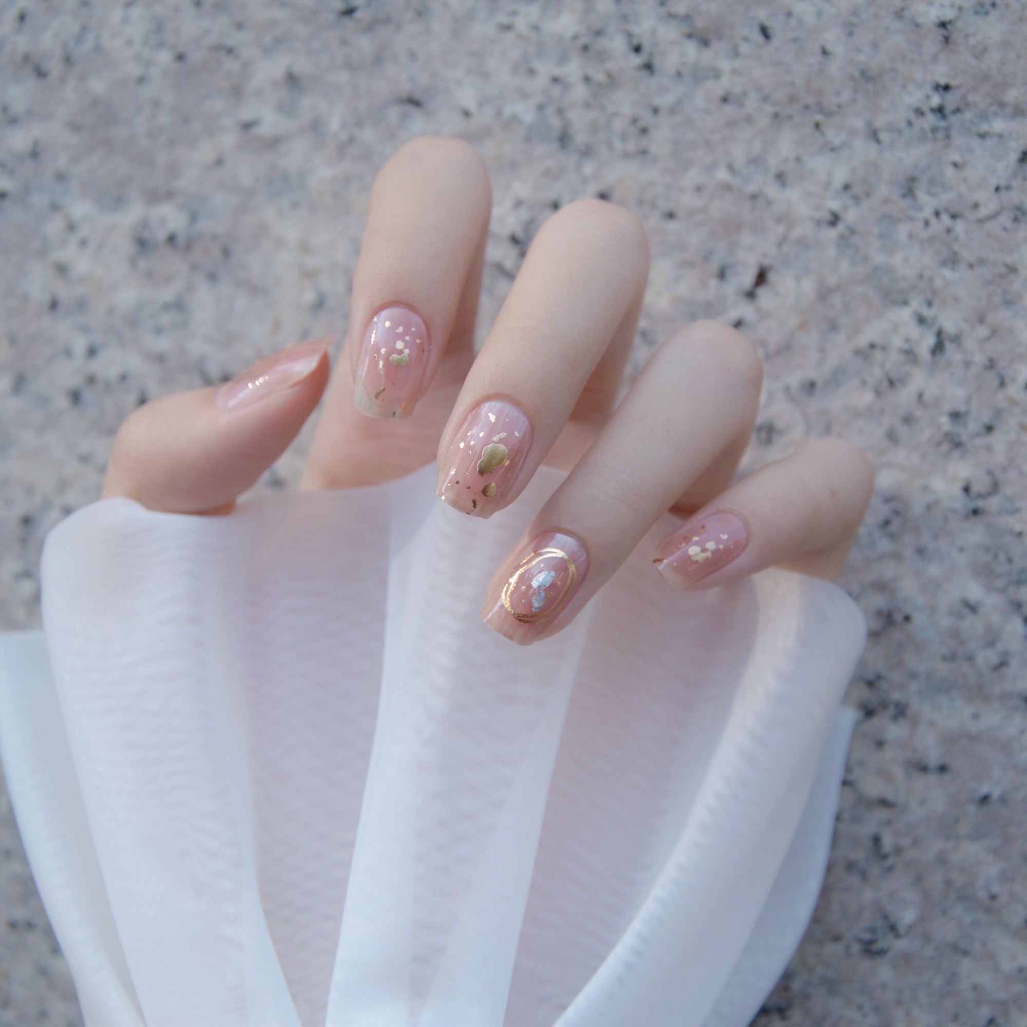 Net Red Hill Pattern 3d Nail Patch Nail Polish Film Sticker