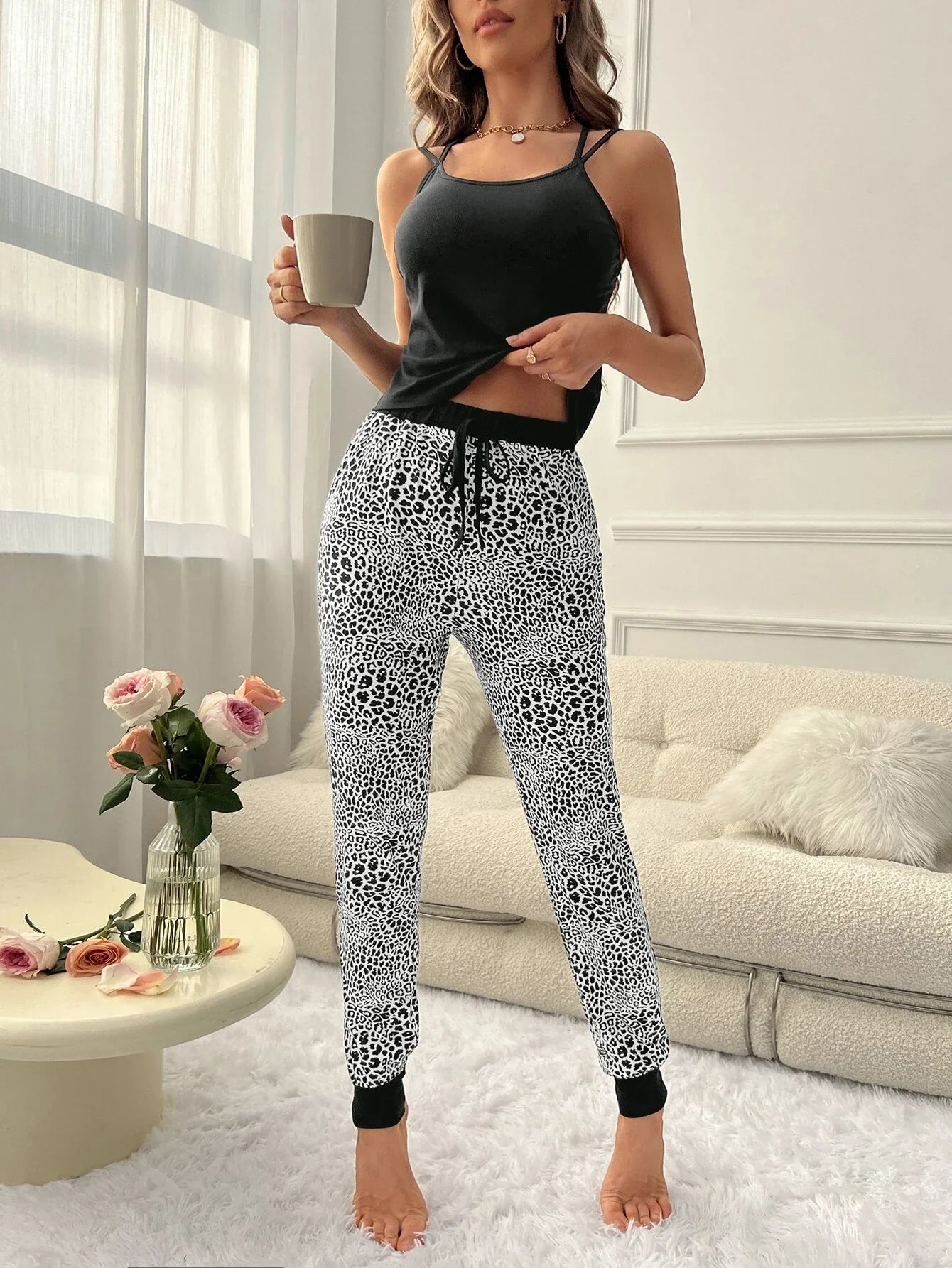 Knot Waist Lounge Set