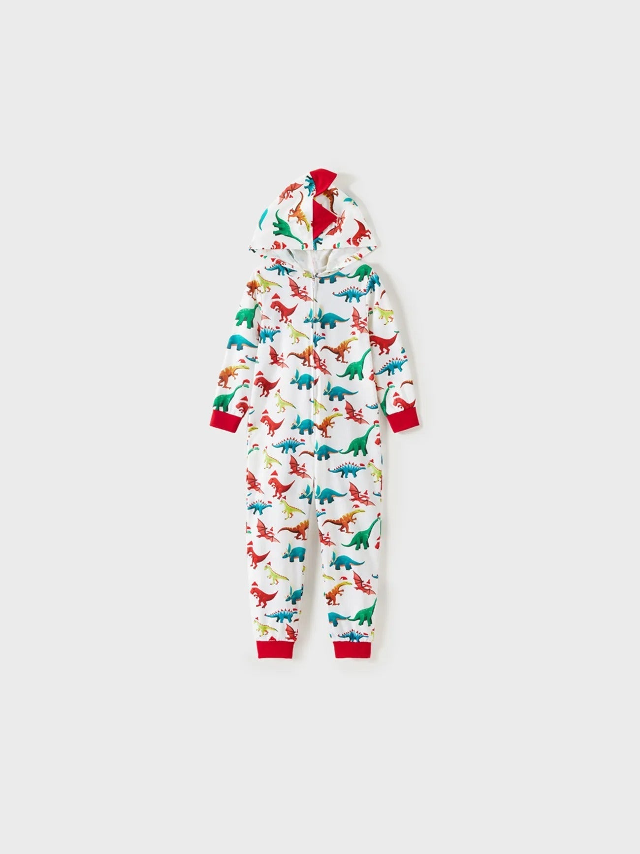 Pijamas familiares navideños con diseño de capucha 3D