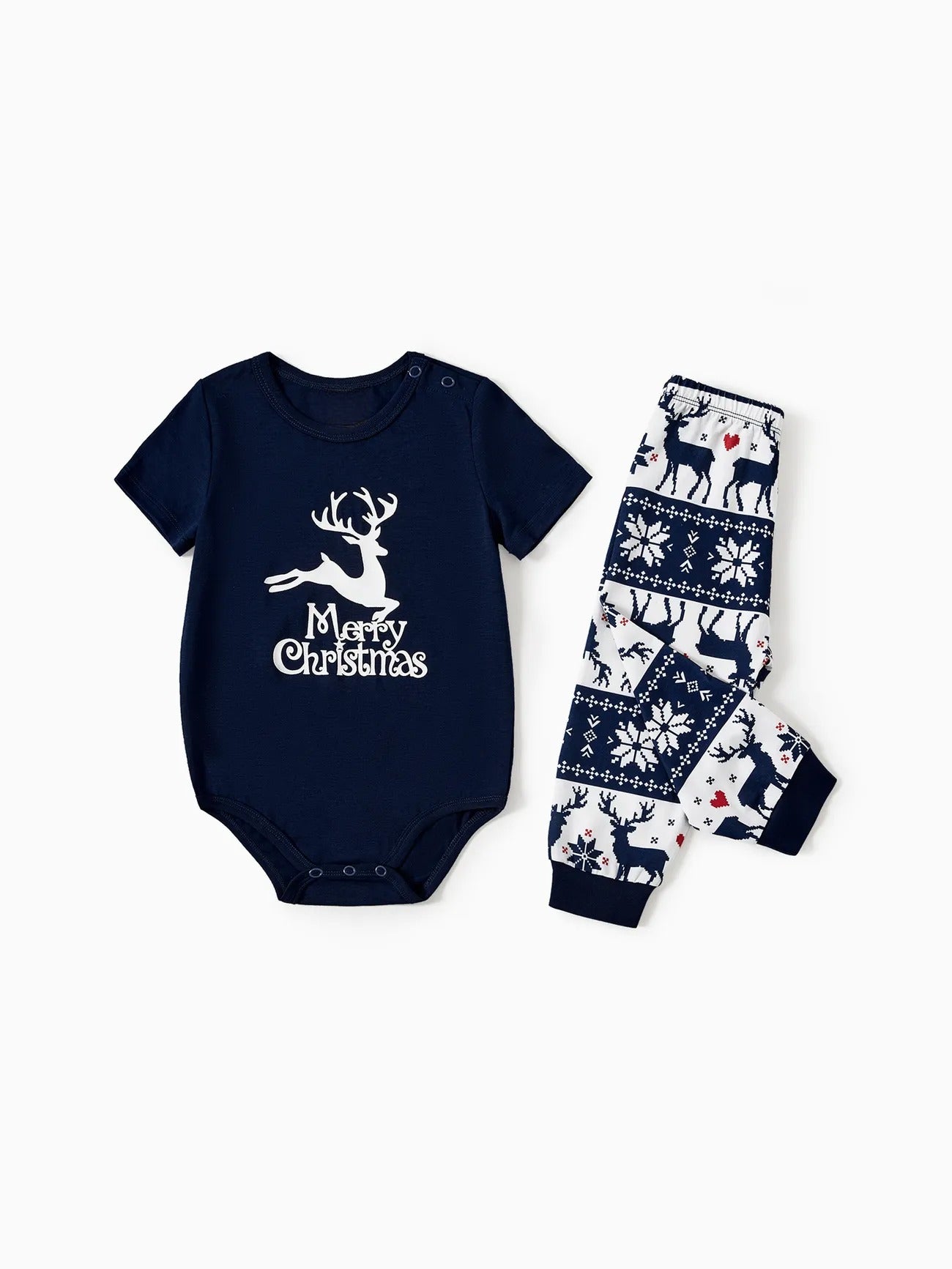 Christmas Glow In The Dark Reindeer Family Pajama Set