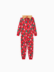 3D Reindeer Hooded Christmas Family Pajama Set