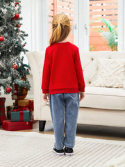 Sudadera navideña familiar con estampado de Mickey y sus amigos