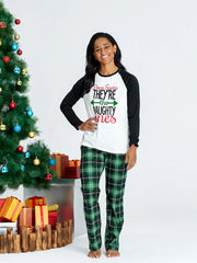 Conjunto de pijama navideño familiar a juego