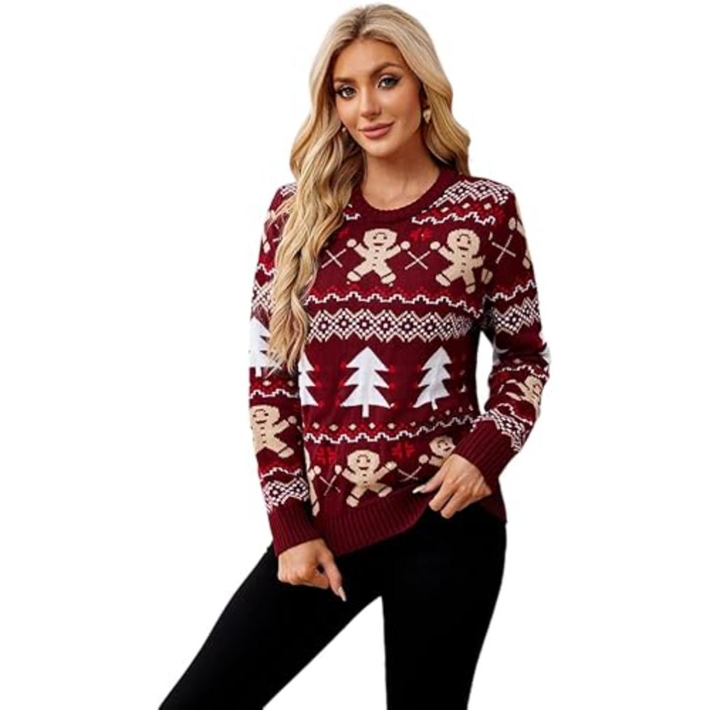 Joyful Knitted Sweater For Holiday Celebrations