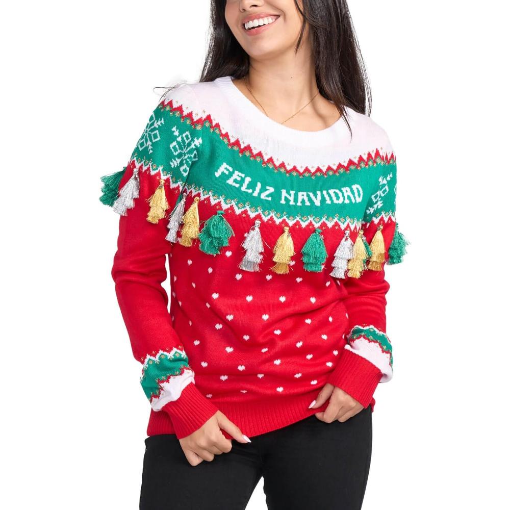 Suéteres navideños acogedores para la temporada de invierno