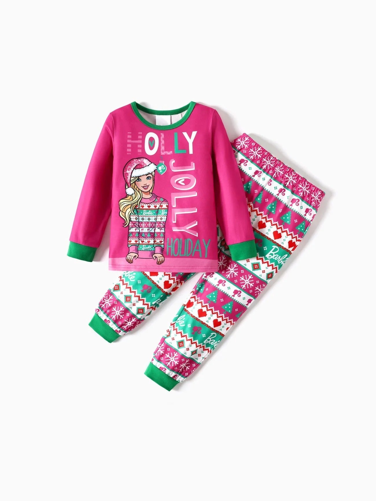 Gemütliches Pyjama-Set mit Barbie-Print