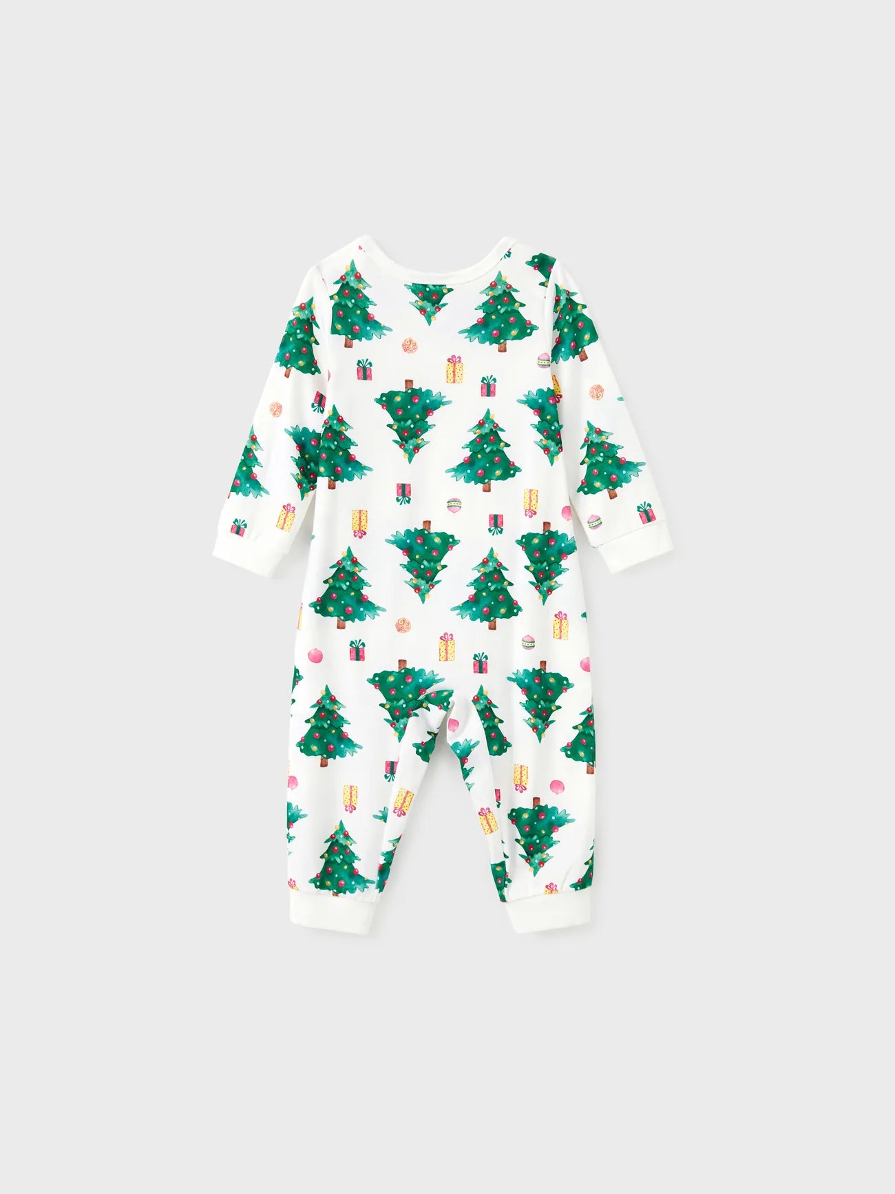 Conjunto de pijama familiar con estampado de árbol de Navidad