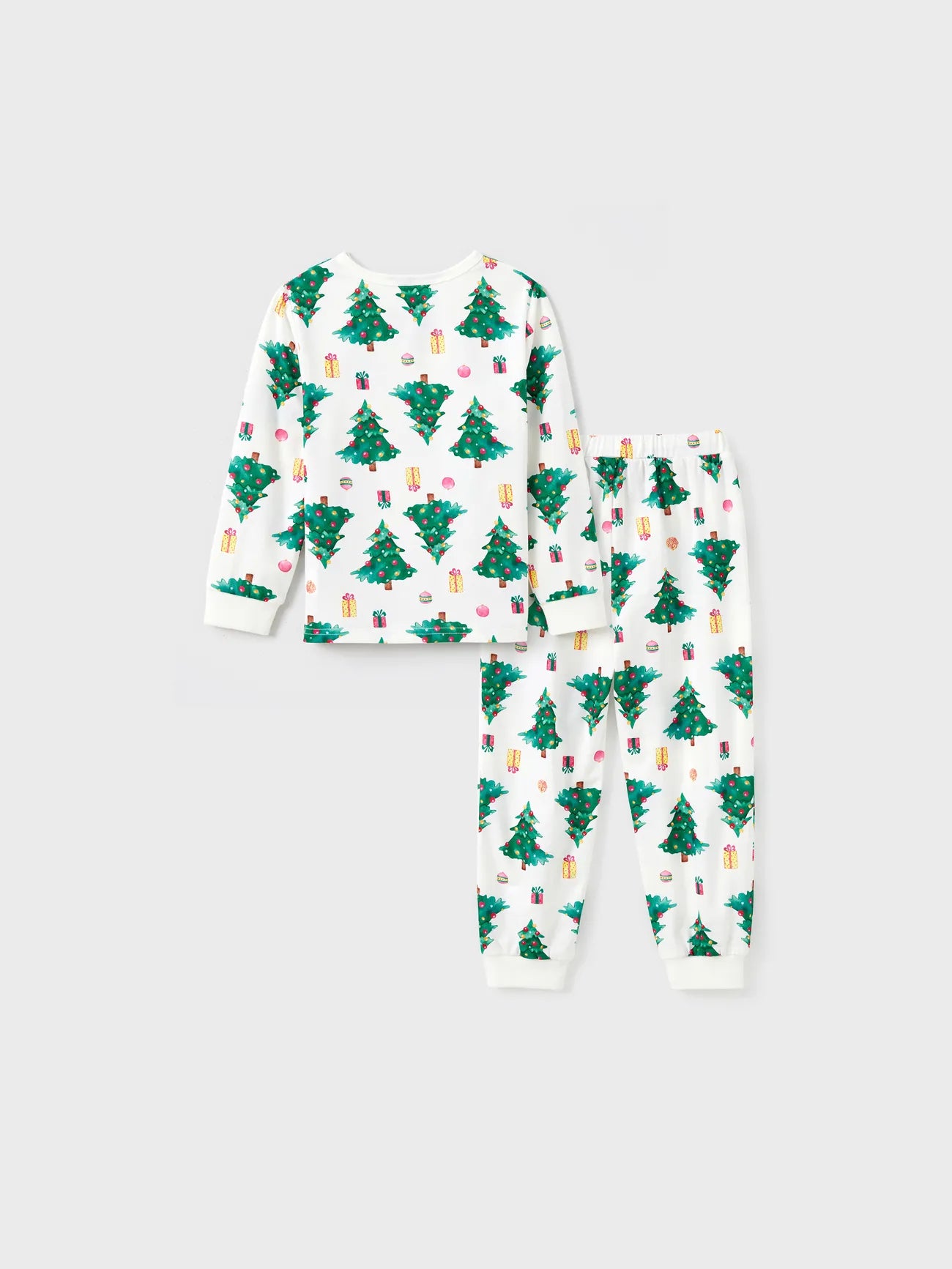 Conjunto de pijama familiar con estampado de árbol de Navidad