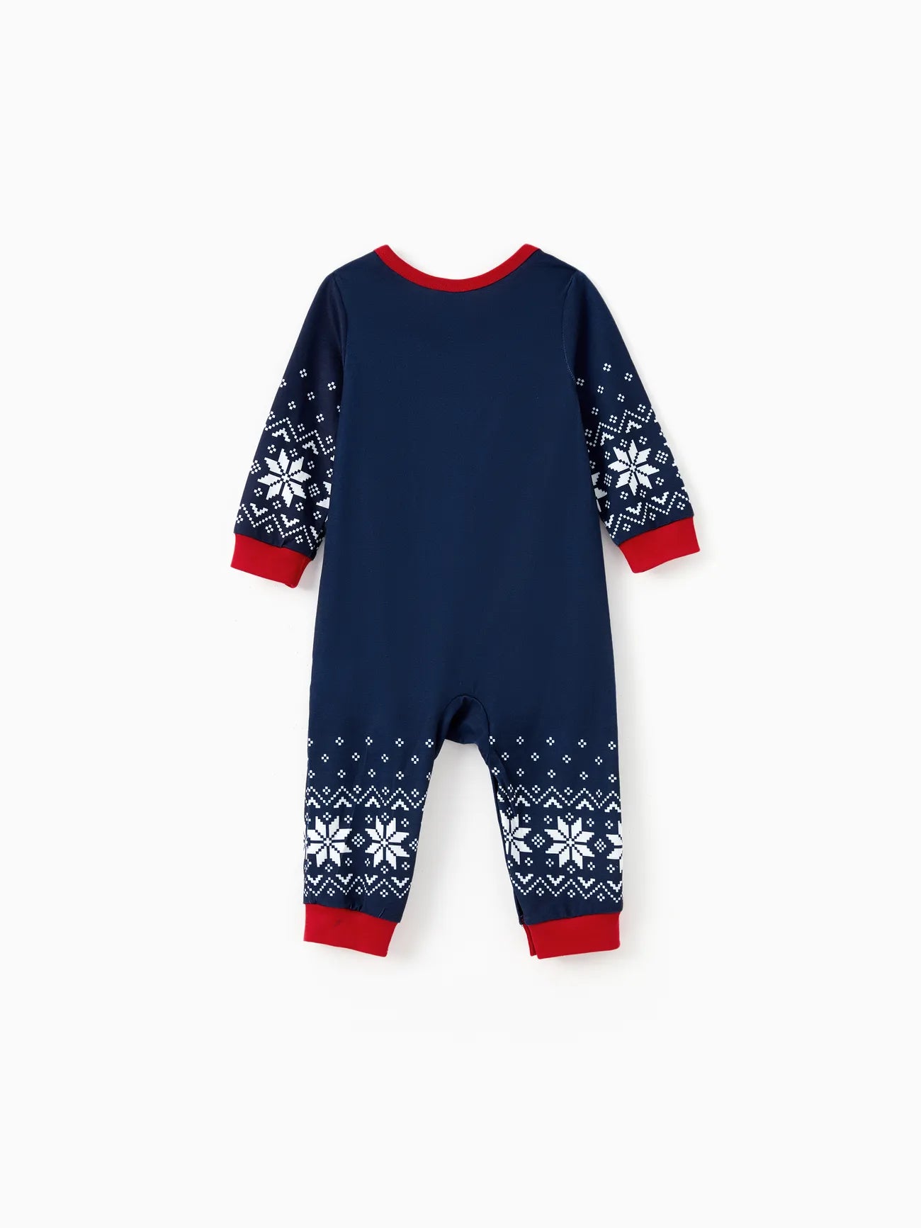 Passendes Familien-Pyjama-Set mit Weihnachtsmann-Grafik