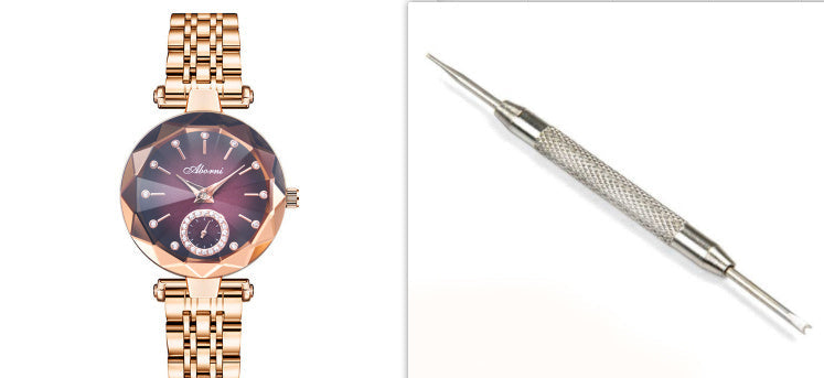 Simple Cut Quartz Watch