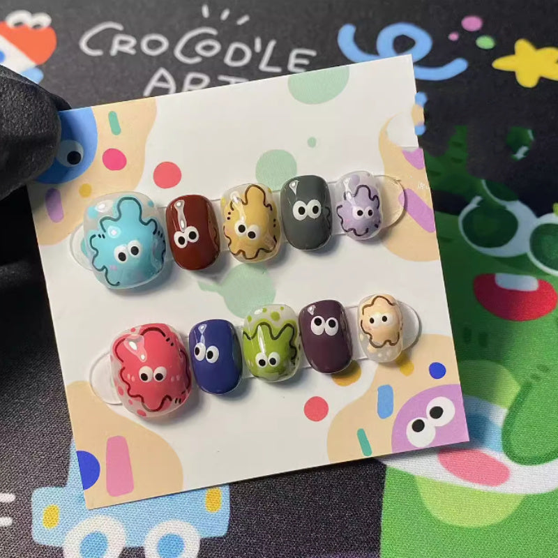 Armadura de nicho de dibujos animados de estilo Ins