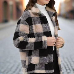 Chaqueta informal holgada de manga larga